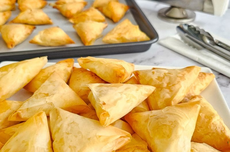 Greek Cheese Triangles (Tiropitakia)