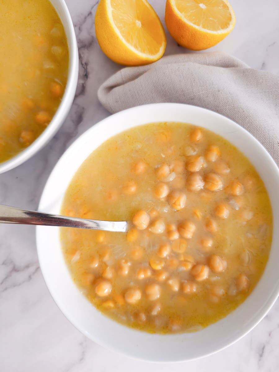 Greek Chickpea Soup (Revithia)