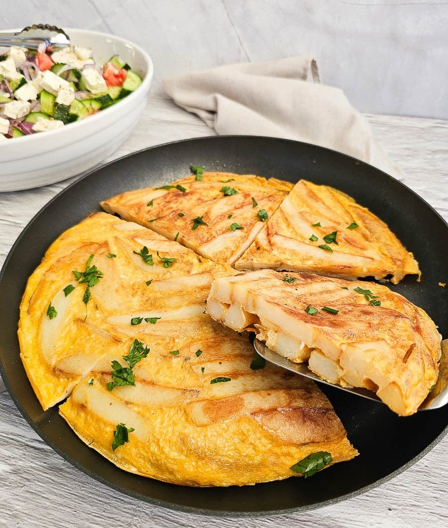 Greek Style Potato Omelette