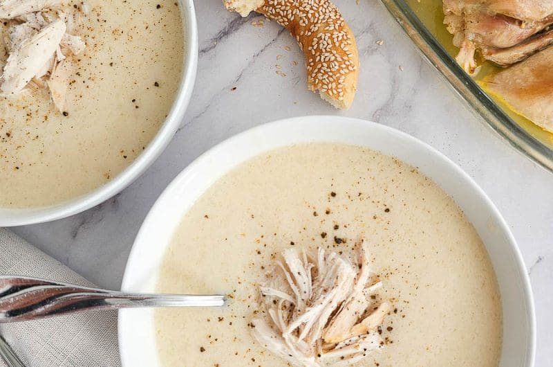 Greek Lemon Chicken Soup (Avgolemono)