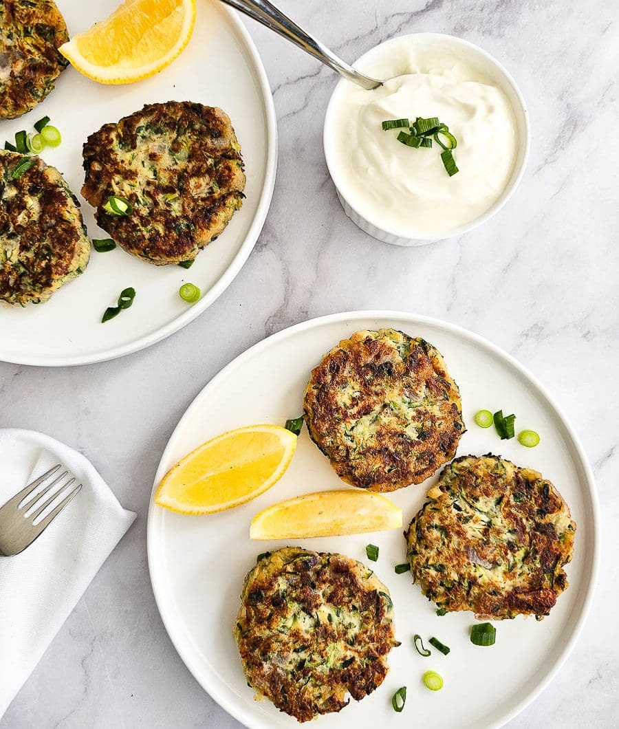 Greek Zucchini Fritters (Kolokithokeftedes)