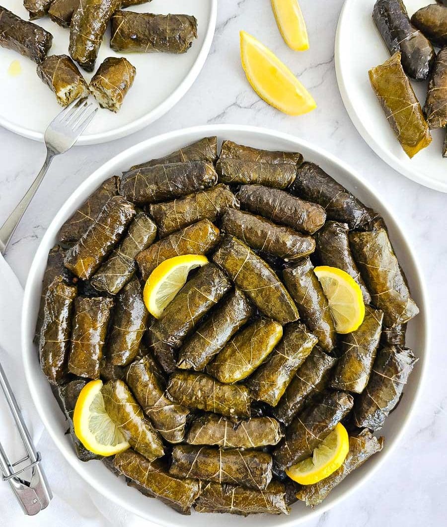 Stuffed Vine Leaves (Dolmades Yialantzi)