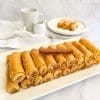 Baklava Rolls - Saragli on serving plate