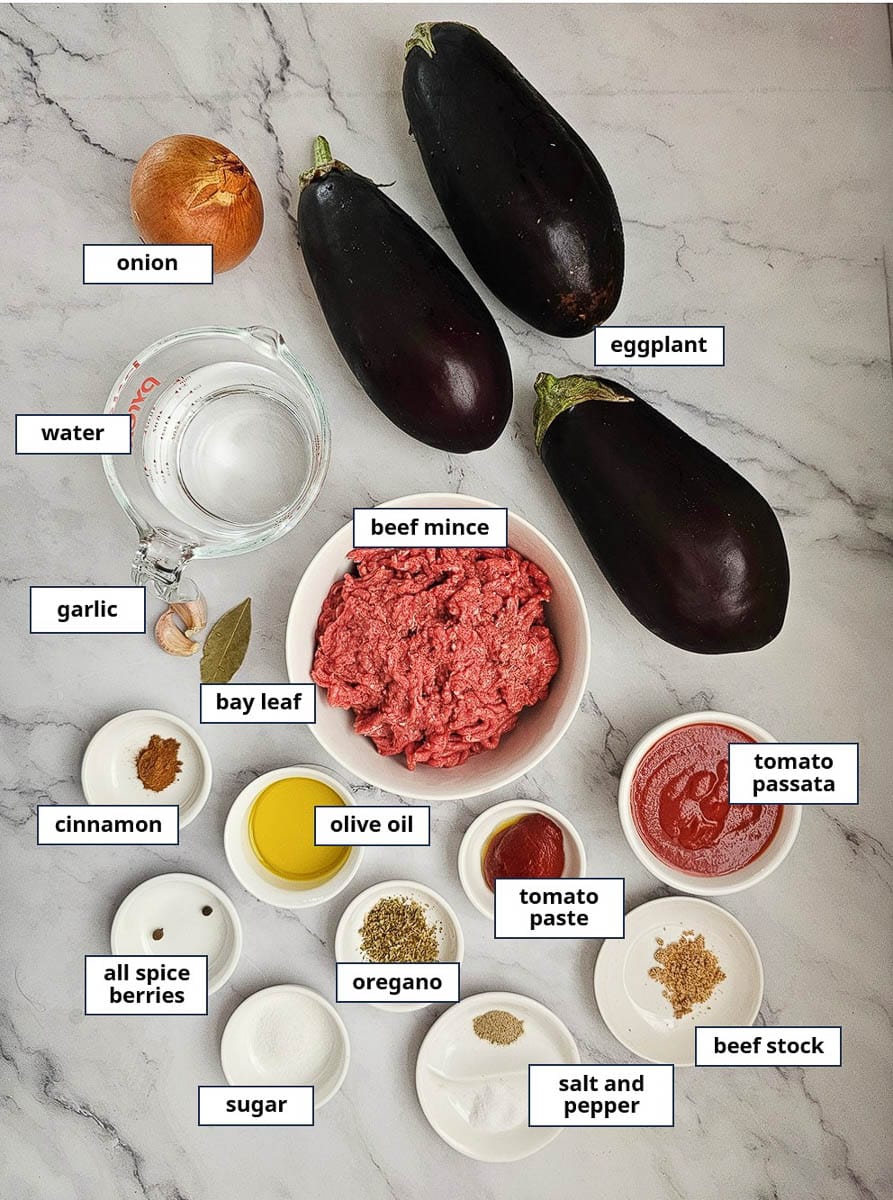 papoutskia greek stuffed eggplant ingredients