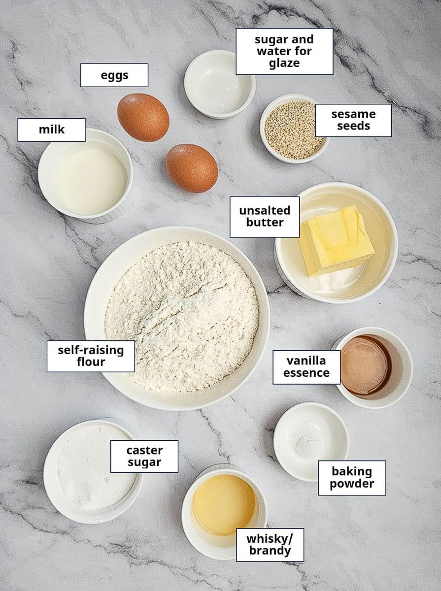 Koulourakia ingredients